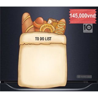 Bảng Nam Châm Ghi Chú Gắn Tủ Lạnh Tiện Lợi (TẶNG KÈM BÚT GẮN NAM CHÂM)