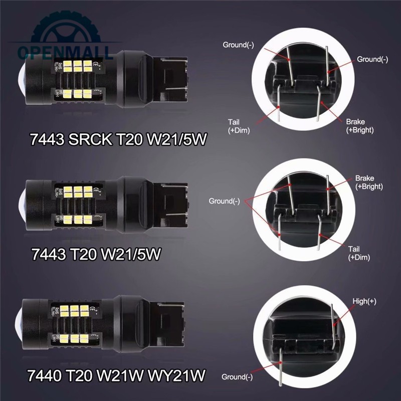 Đèn LED đuôi xe ô tô chống sương mù tiện dụng