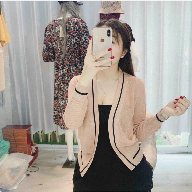 Áo Khoác Len Viền Hàng Quảng Châu