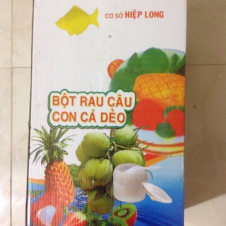 Rau câu cá dẻo Hiệp Long 1 thùng ( 120 gói)