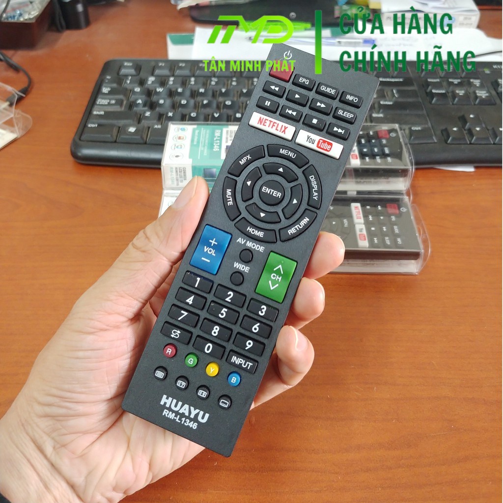 Remote - điều khiển TV SHARP Smart RM - L1346. Tân Minh Phát