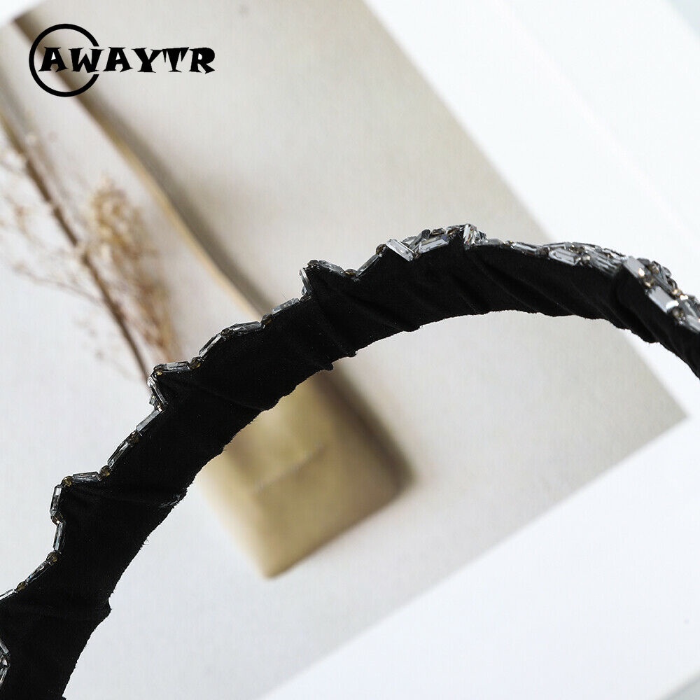 Cài tóc đính đá lấp lánh sang trọng thanh lịch cho nữ
