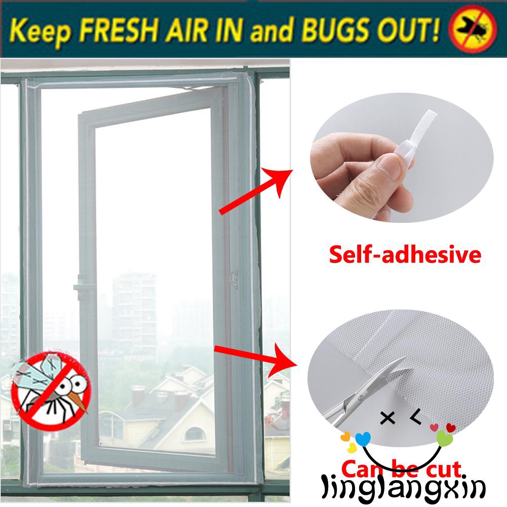 ✿☌☌Magic Mesh Screen Net Window Insect Screen LARGE Mosquito Fly Bug Door Mesh Net