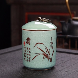 Hũ Đựng Trà Men Rạn