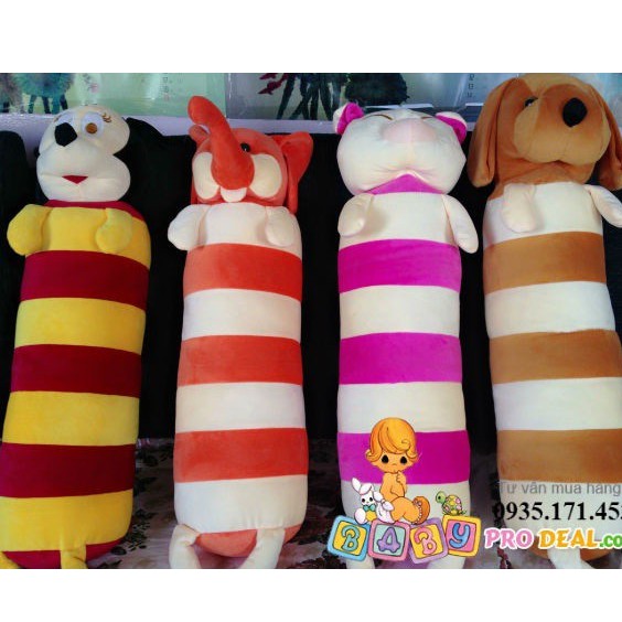 GỐI ÔM HÌNH THÚ CHO BÉ 60 cm