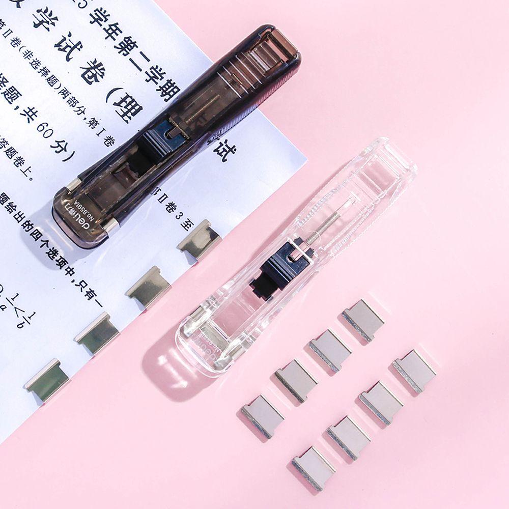 Kẹp Giấy Kim Loại Không Kẹp Giấy Tiện Dụng Cho Học Sinh / Văn Phòng