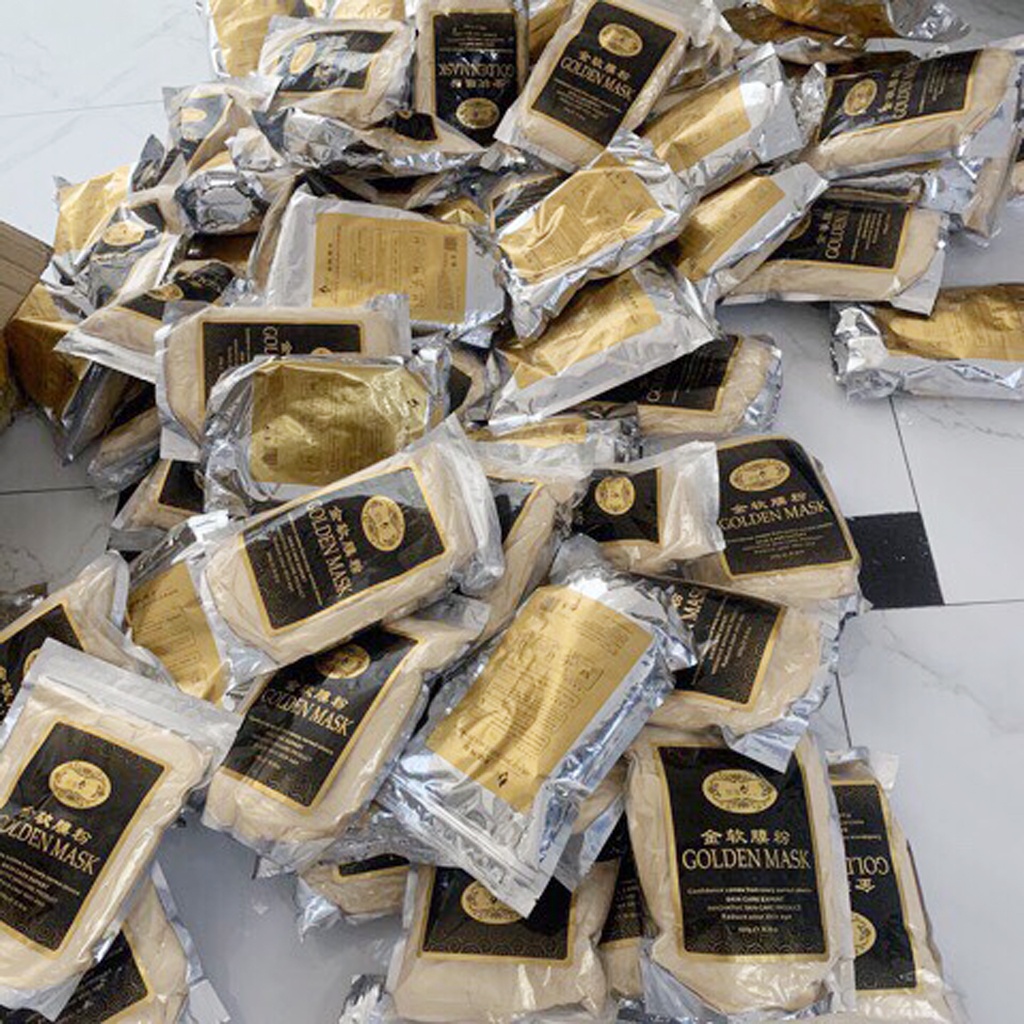 Mặt Nạ Collagen Tinh Chất Sâm Vàng GOLDEN MASK - Thẩm Mỹ Huyền Trang NANOCEE