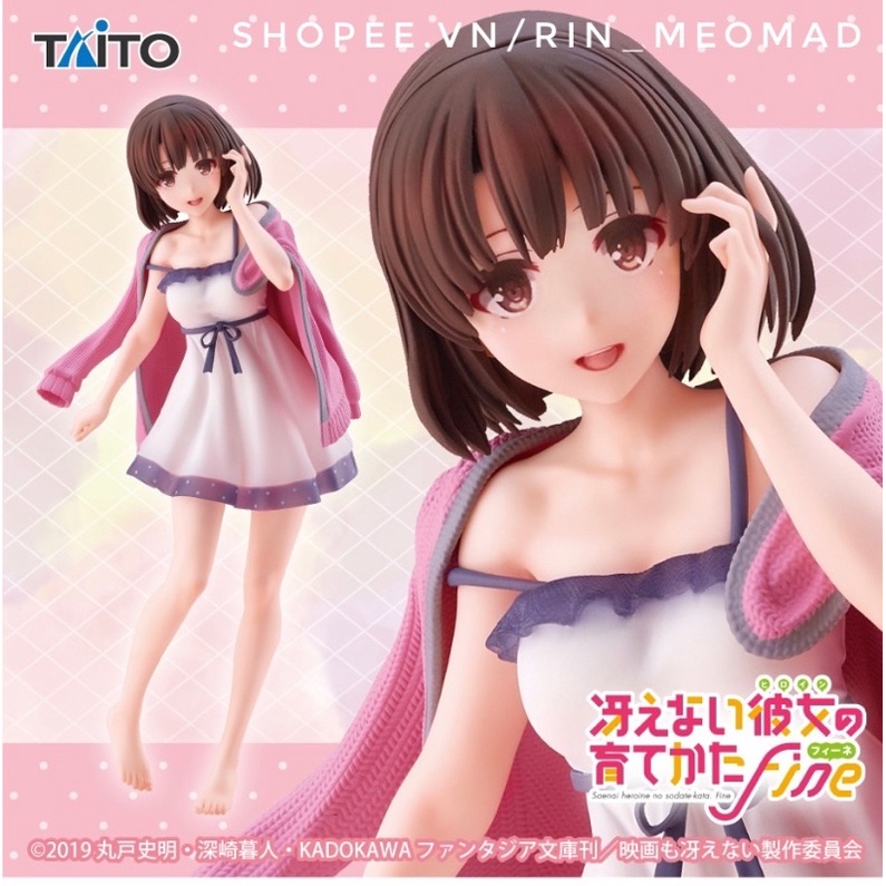 [MÔ HÌNH CHÍNH HÃNG] Mô Hình Megumi Kato - Saekano Coreful Figure