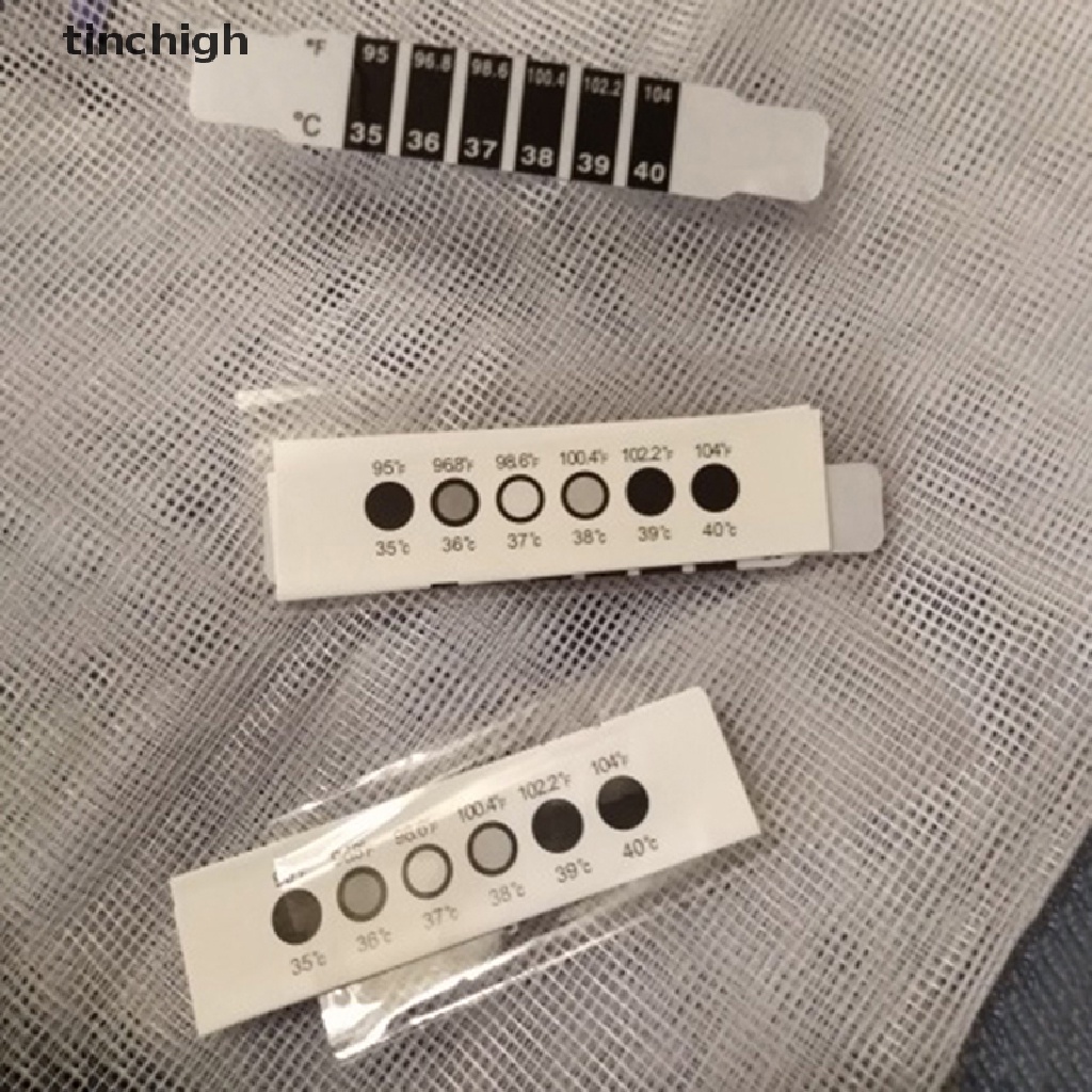 [Hàng mới về] Dải nhiệt kế kiểm tra nhiệt độ cho trẻ em người lớn