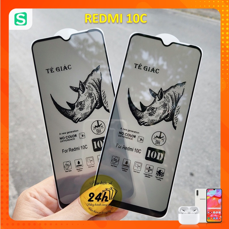 Kính Cường Lực Chống Nhìn Trộm Xịn Xiaomi Redmi 13C 12C Redmi 10C Poco C40 C65 Redmi 10A Bảo vệ sự riêng tư -SIÊU MƯỢT
