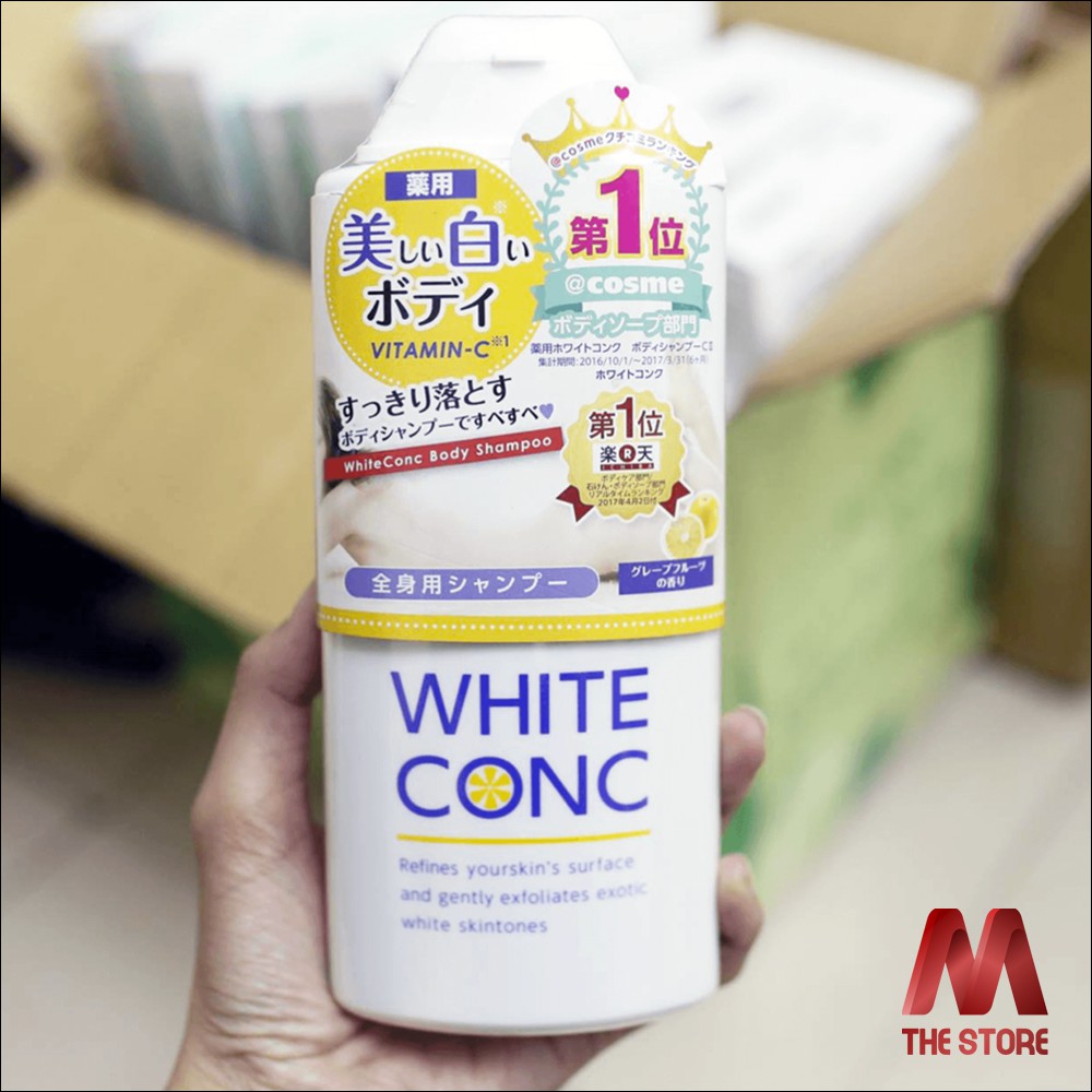 Sữa tắm trắng da White Conc Body Vitamin C 360ml