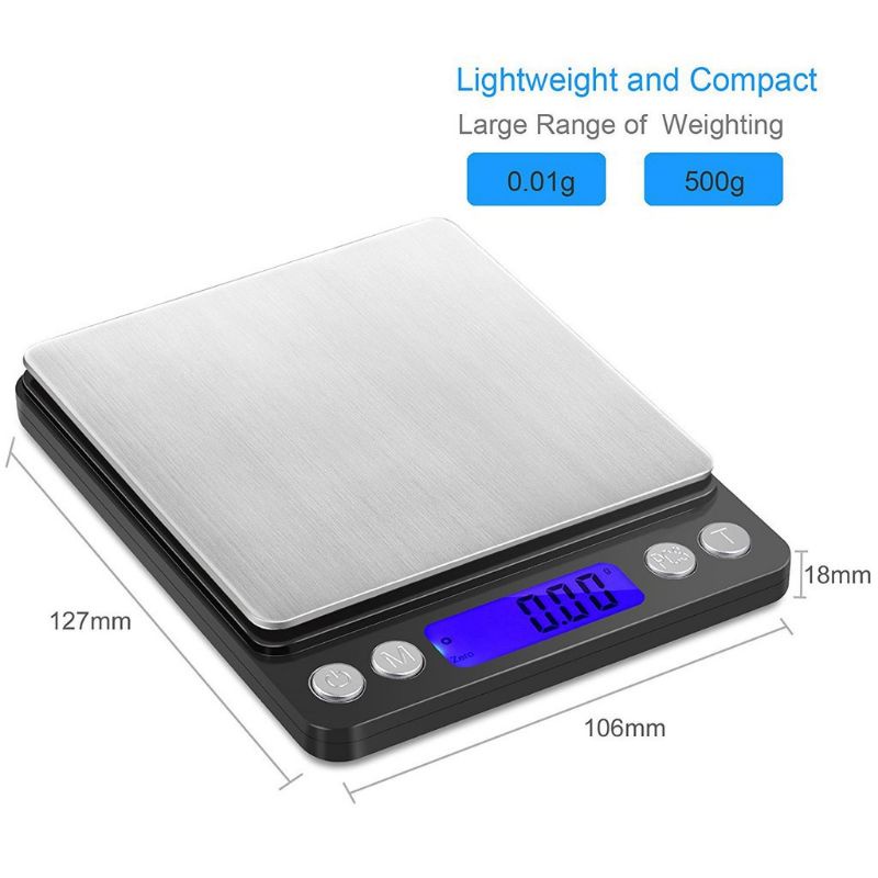 Cân Tiểu Ly Điện Tử I2000 Độ Chính Xác 0.1 Chính Hãng