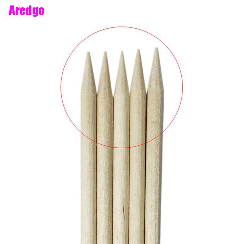 [Hàng mới về] Set 100 que gỗ hỗ trợ làm móng đa năng tiện dụng