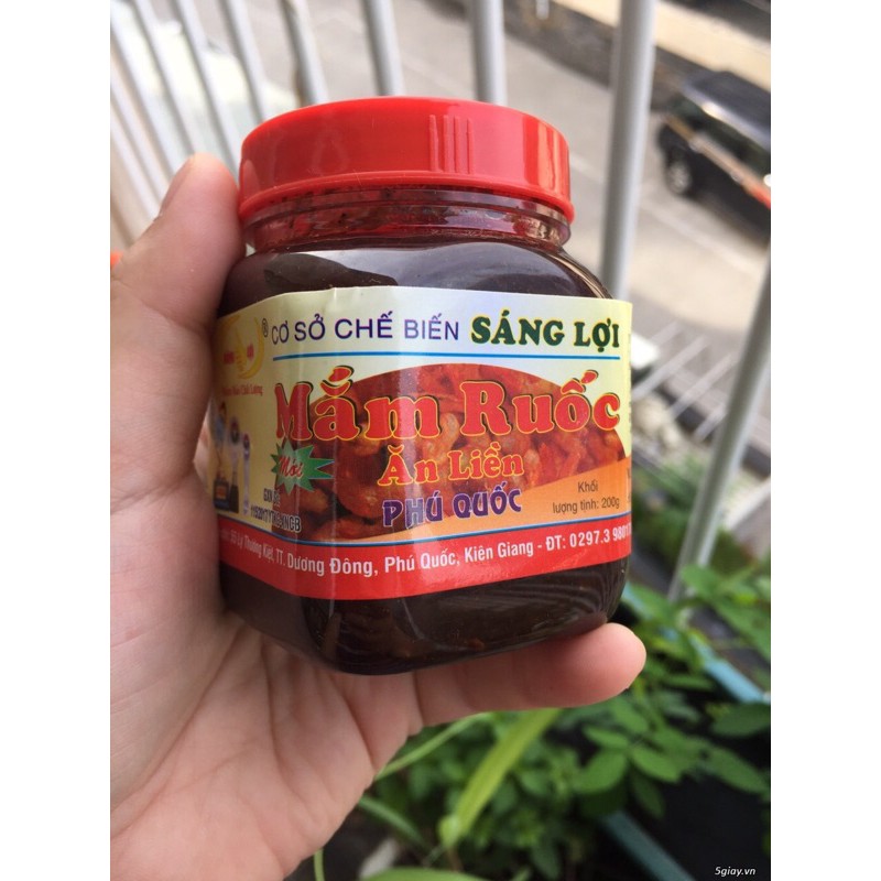 Mắm ruốc ăn liền SÁNG LỢI 200gr