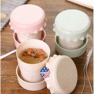 Cốc uống nước lúa mạch gấp gọn