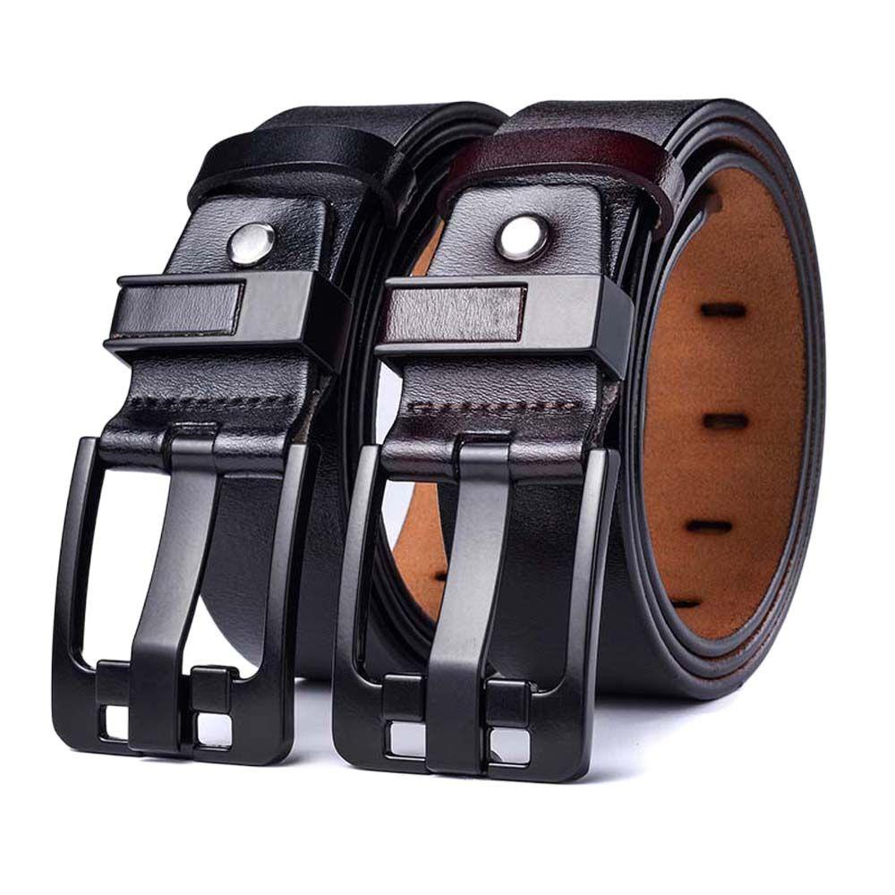 Thắt Lưng Da Bò Chất Lượng Cao Phong Cách Doanh Nhân Cho Nam