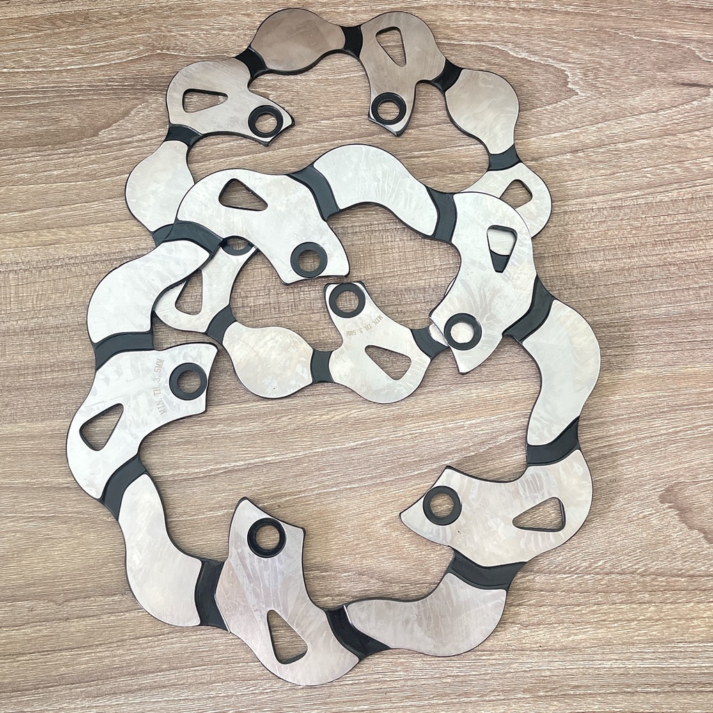 Cặp đĩa trước 245mm + Sau 190mm 5 lỗ cho Ex 155/150 lắp như zin