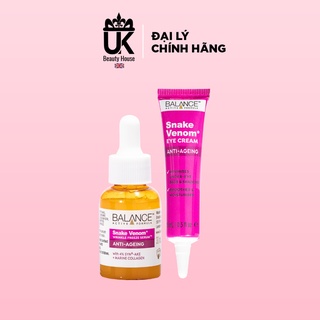 Combo serum và kem mắt nọc rắn chống lão hóa toàn diện Balance Active Formula