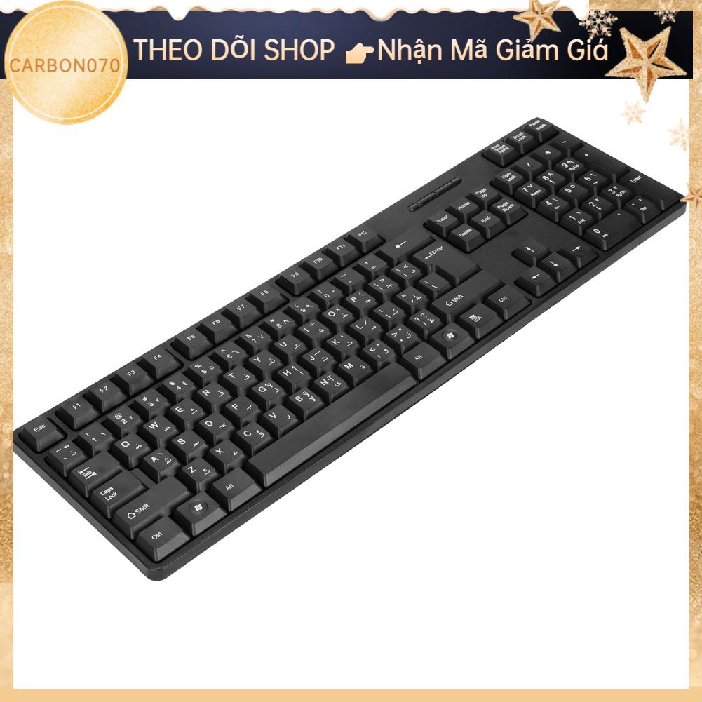 Bàn Phím Cơ Học Tiếng Anh Có Dây USB Bền Thiết Kế Tiện Dụng Cho PC Laptop