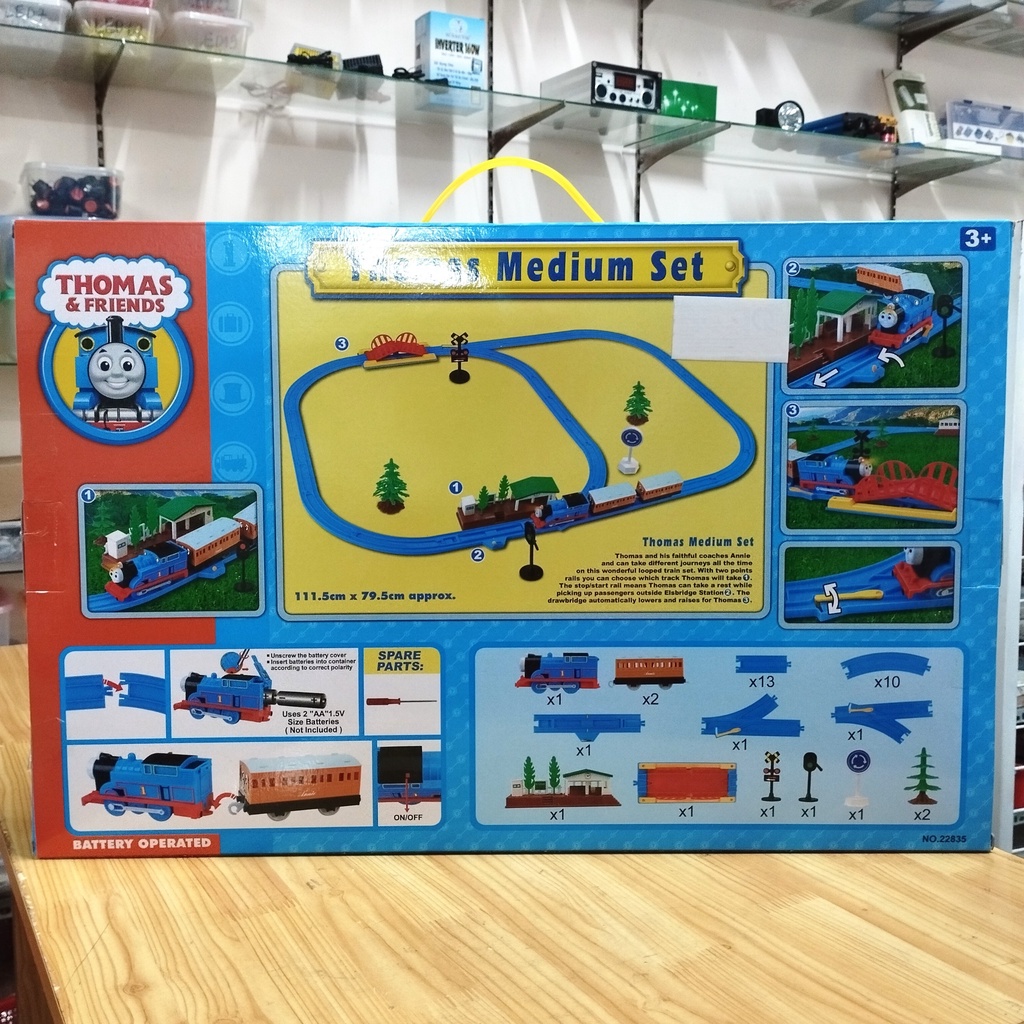 Đồ chơi đường rày xe lửa THOMAS & FRIENDS 36 miếng dành cho bé 3 tuổi