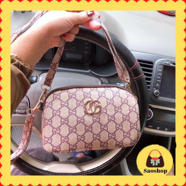 Túi xách đựng dt nữ đeo chéo thời trang, túi xách nhiều ngăn