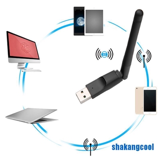 Usb 2.0 wifi không dây mt7601 150mbps có ăng ten xoay tiện lợi
