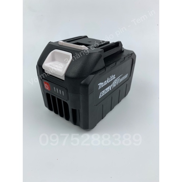 Vỏ Makita 3 hàng - 5s3p có báo pin, full phụ kiện