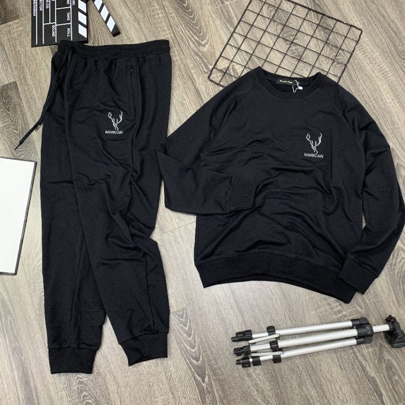 Bộ nỉ nam da cá thu đông | BigBuy360 - bigbuy360.vn