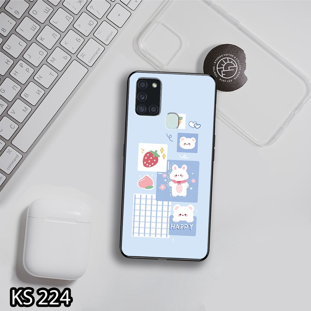Ốp lưng Samsung A11/A21/A21S in hình thỏ con siêu đáng yêu_KINGSTORE.HN_Ốp SS