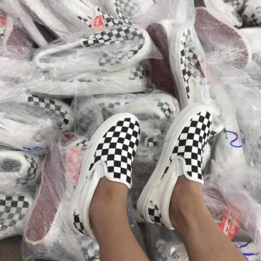 [MIỄN SHIP-ẢNH THẬT] Giày thế thao vans lười Caro, Vaul Old Skool Đen, FOG bản chuẩn full sz 36-43, dễ phối đồ nhất.