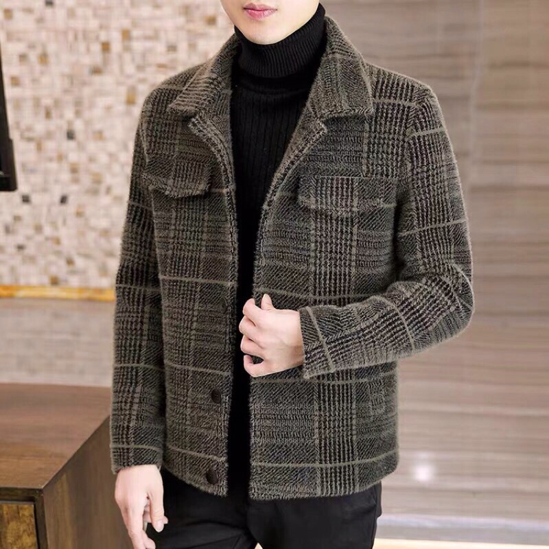 Áo khoác dạ nam cao cấp kiểu dáng sang trọng NP2534