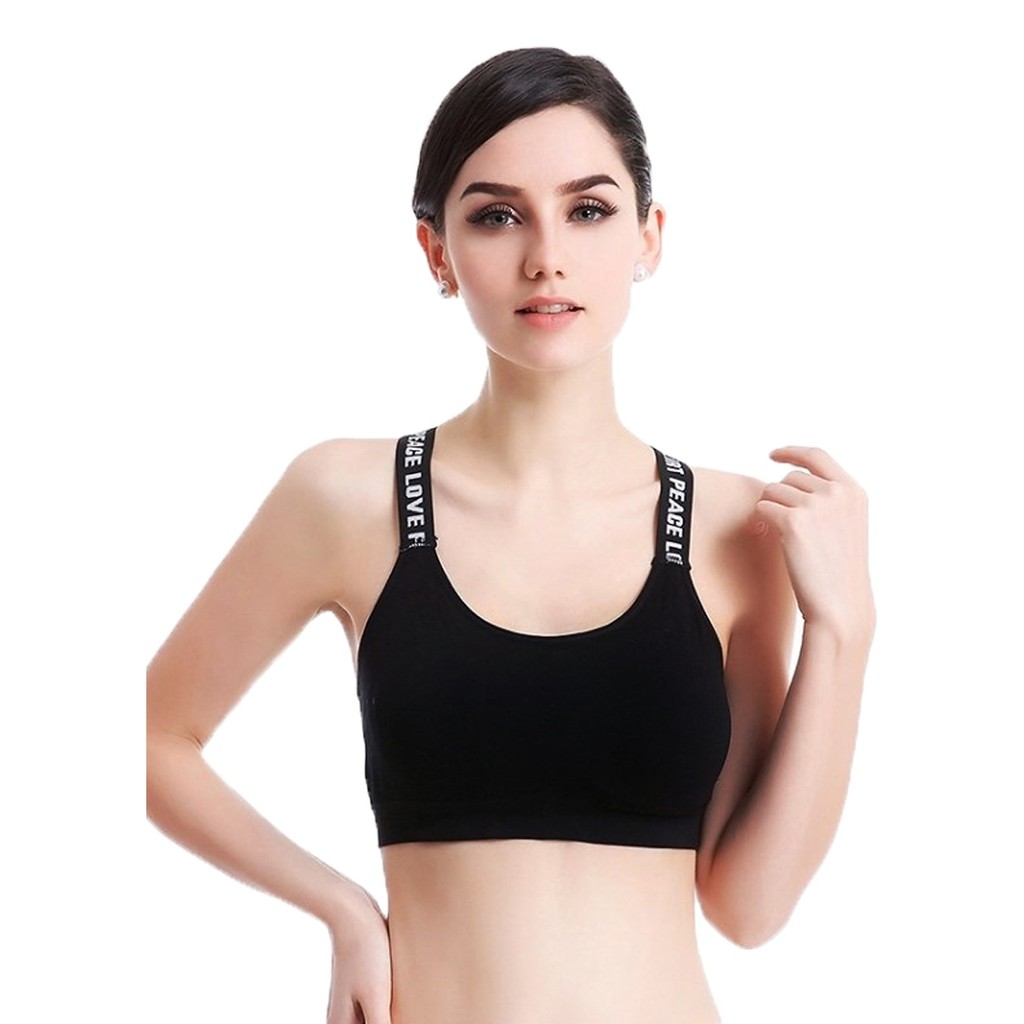 Áo bra nữ áo tập gym yoga dây chữ bản to 👗 FREESHIP 👗 Áo bra nữ áo tập gym yoga dây chữ bản to CCC 2002 Lê-Ngọc | BigBuy360 - bigbuy360.vn