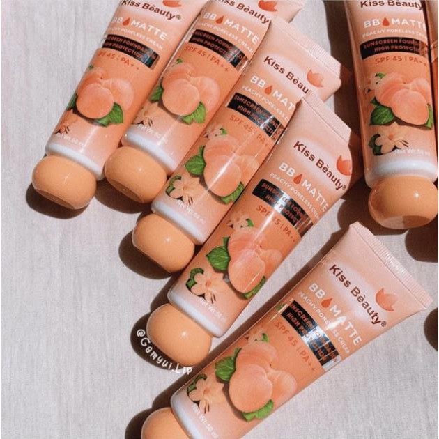 Kem Nền Che Khuyết Điểm Chống Nắng SPF 45/PA+++ Kiss Beauty Pore BB Matte | BigBuy360 - bigbuy360.vn
