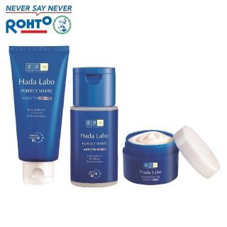 Bộ dưỡng trắng hada labo perfect white