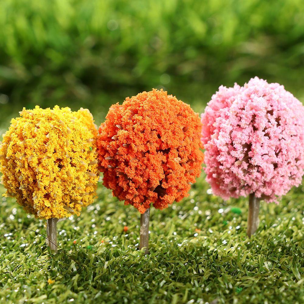 Bộ 10 Cây Giả 3.7 * 2.0cm Dùng Trang Trí