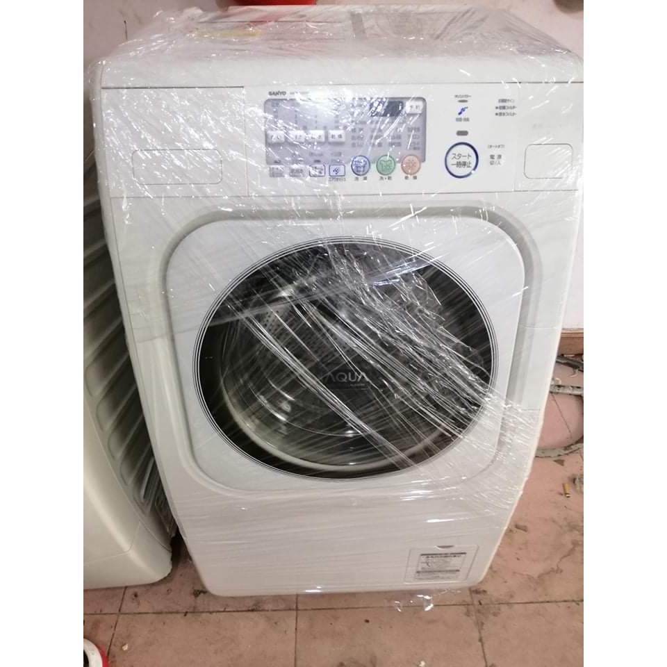 Máy Giặt Sanyo AQUA 9kg Sấy 6kg AWD-AQ2000 Nội Địa Nhật