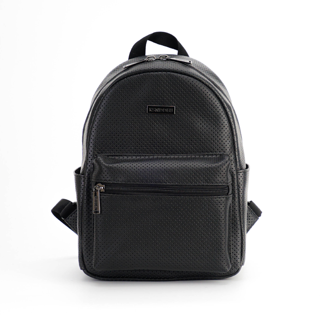 Ba Lô Ksnddeu Mini Da PU Lỗ Lazer Dễ Thương Cho Nữ