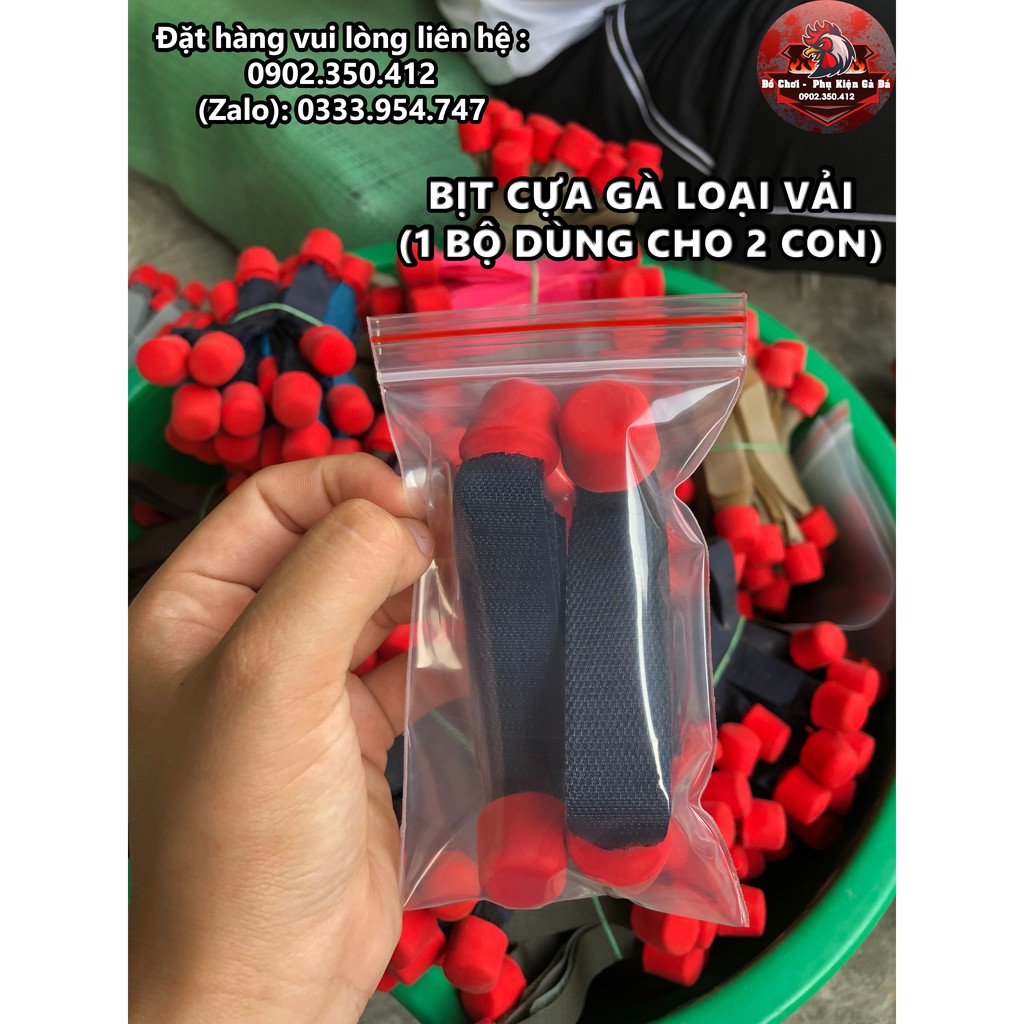 Bịt Cựa Gà Nòi Loại Vải