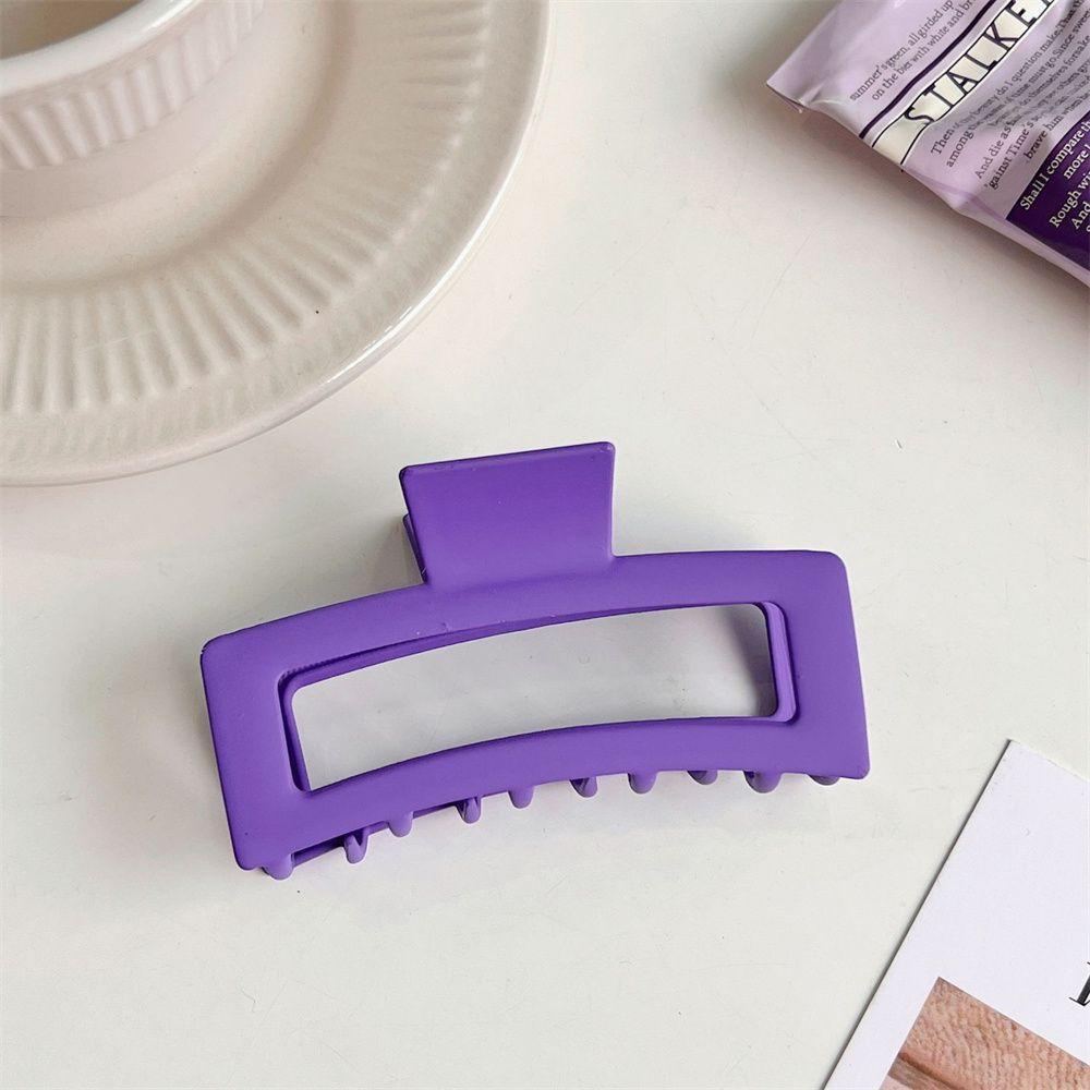 Kẹp Tóc Kim Loại Thiết Kế Hình Học Rỗng Thanh Lịch Cho Nữ