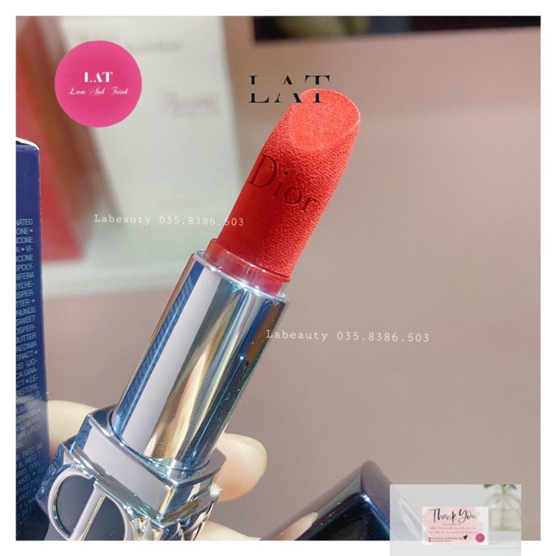 Son dior velvet 999 bản nhung mới nhất canh sale giá cực tốt | BigBuy360 - bigbuy360.vn