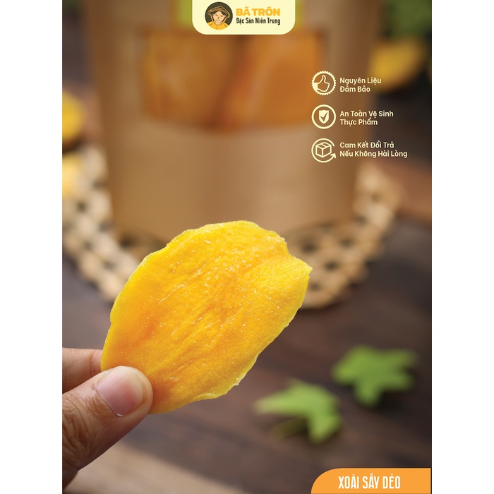 [Hàng Tuyển]_Xoài Dẻo Hàng Xuất Khẩu_KHÔNG CHẤT BẢO QUẢN PHỤ GIA_500gr