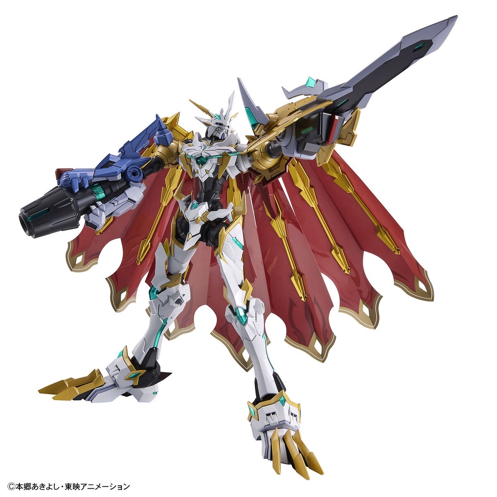 Mô Hình Lắp Ráp Figure-rise Standard Omegamon X - Anti Body Digimon Digital Monster Bandai Đồ Chơi Anime Nhật