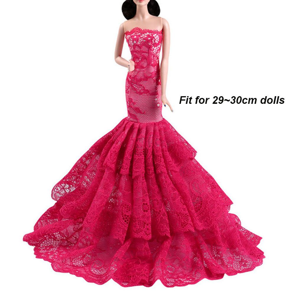 Đầm thời trang cho búp bê 30cm