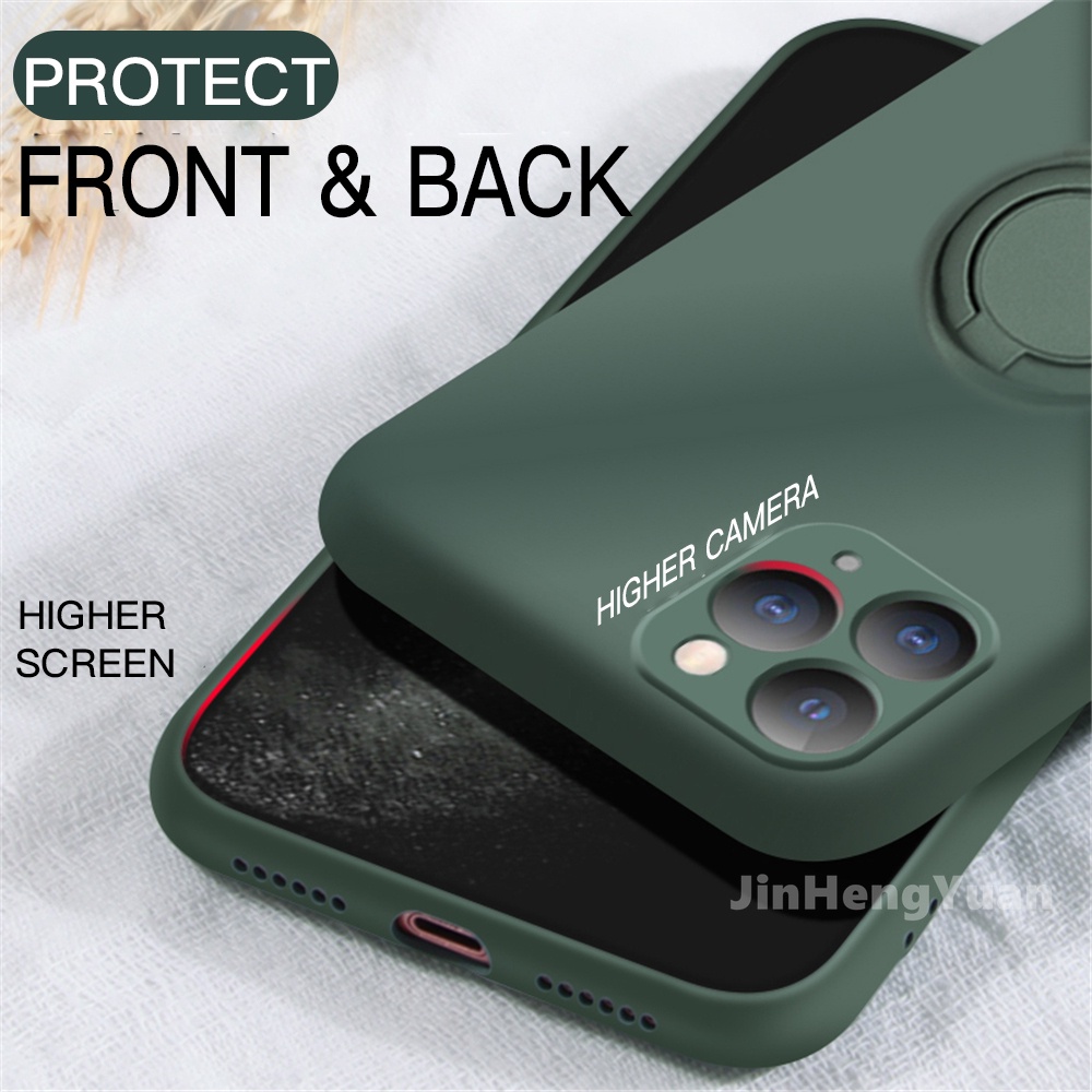 Ốp Lưng Silicone Dẻ O Có Dây Cho IPhone 11 12 13 Pro XS Max XR XS X 8 7 Plus