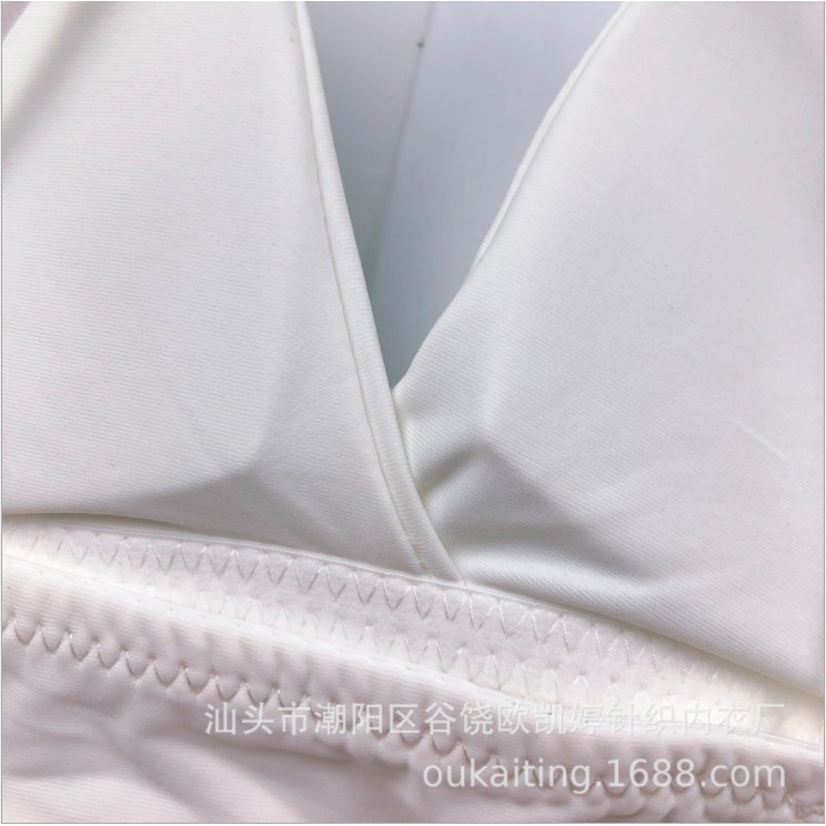 Áo Bra Lót Nâng Ngực Nữ 2 Dây Không Gọng Tập Gym - Thể thao Croptop Kiểu Su Thun Lạnh M23