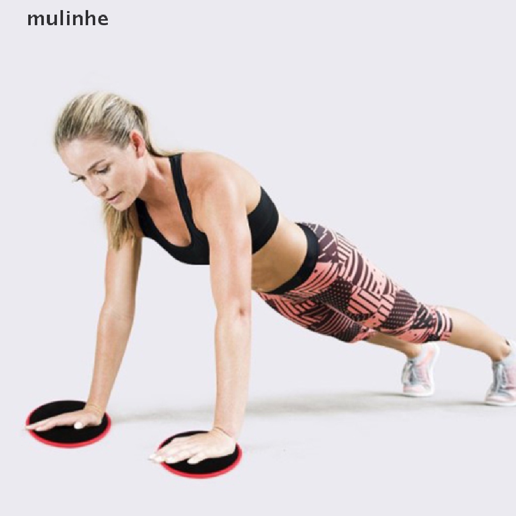 Set 2 đĩa trượt tập cơ bụng Yoga tiện lợi