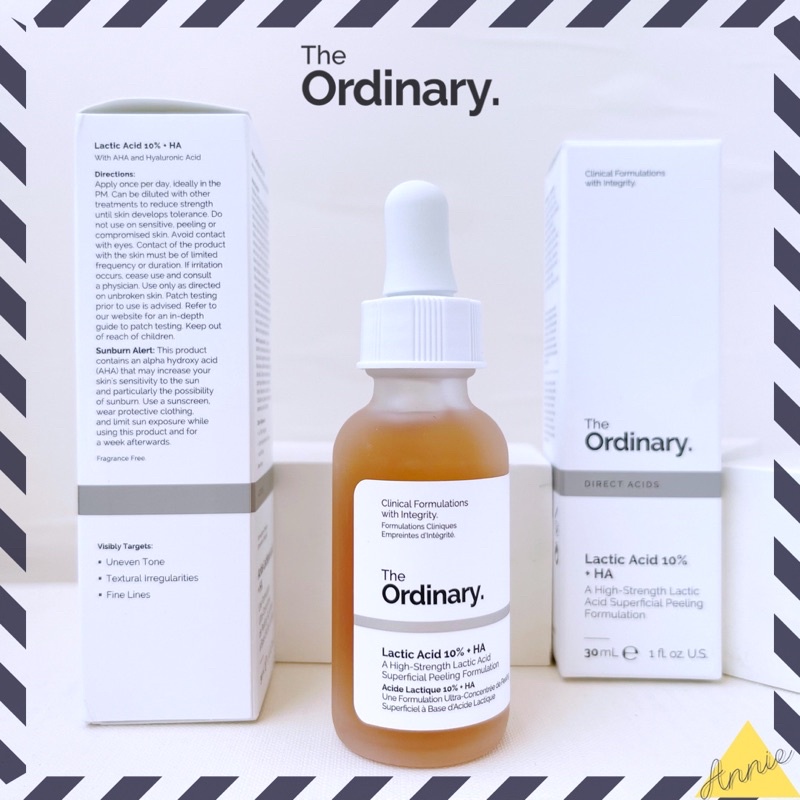 Tinh chất The Ordinary Lactic Acid 10% + HA 30ml