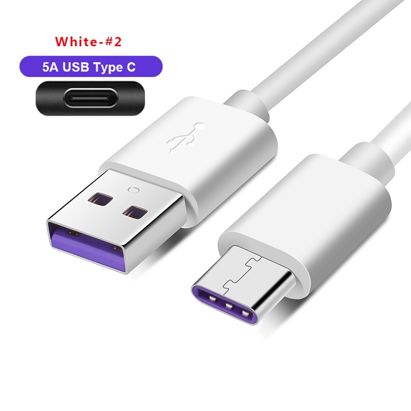 Dây cáp sạc nhanh cổng USB Type C 5A dành cho Huawei p30 Pro