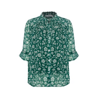 Áo chiffon tay lỡ họa tiết C501 NỮ TNG