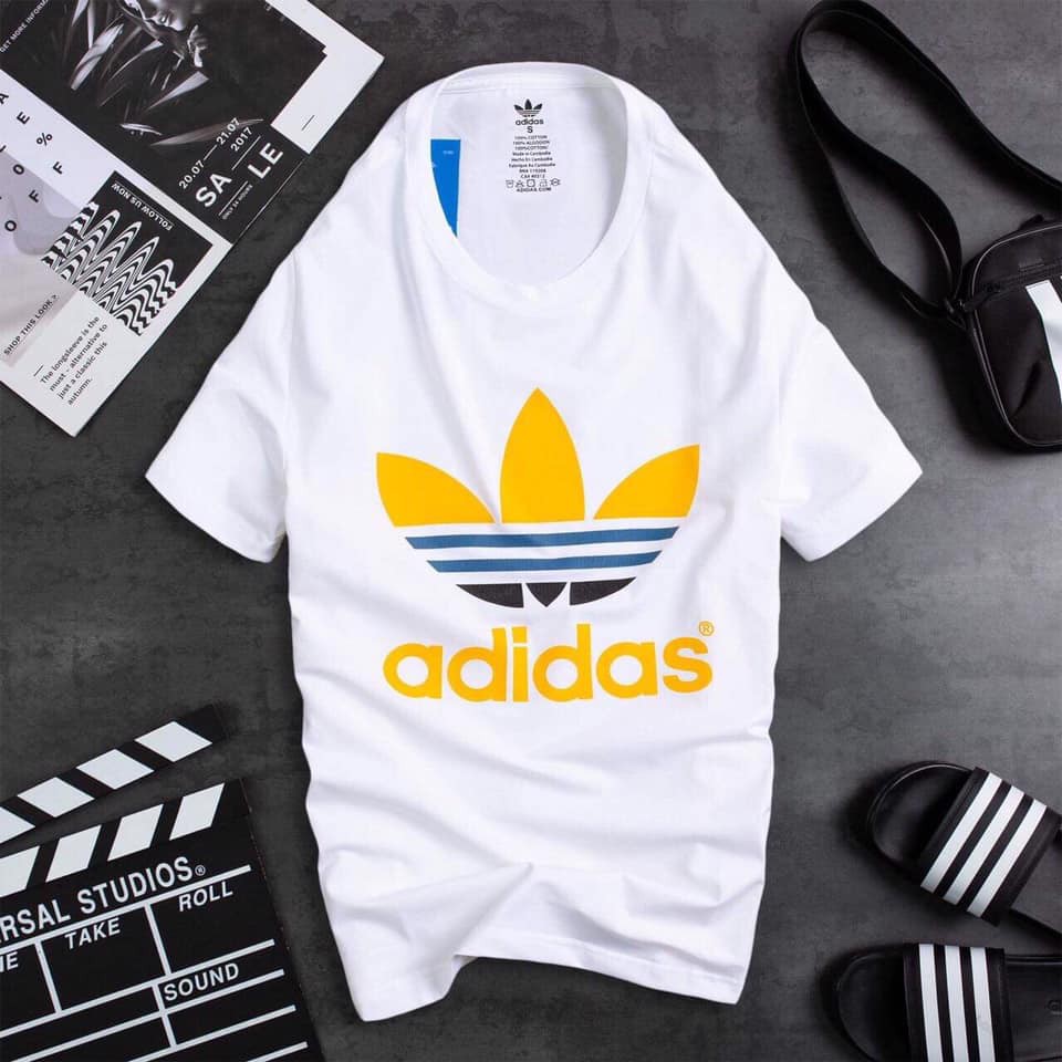 Áo Thun Tay Lỡ Nam Nữ Adidas Big Size 100% Cotton Đẹp